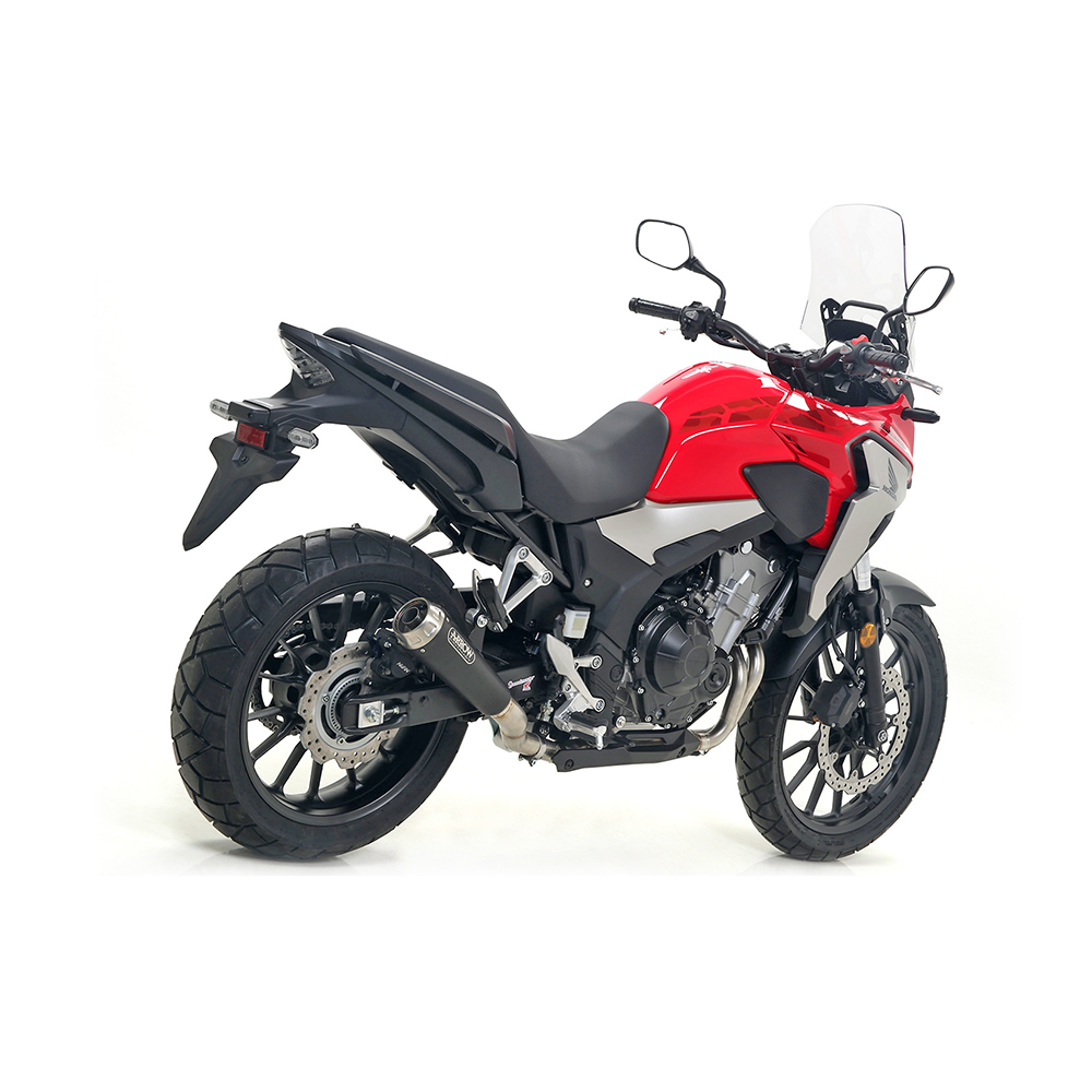 ARROW Auspuff DARK PRO-RACE für Honda CB500X 2019-. Edelstahl schwarz