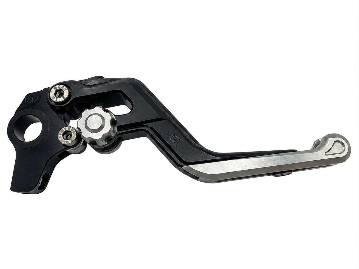 LSL ERGONIA Bremshebel R18R Schwarz/Silber/Silber