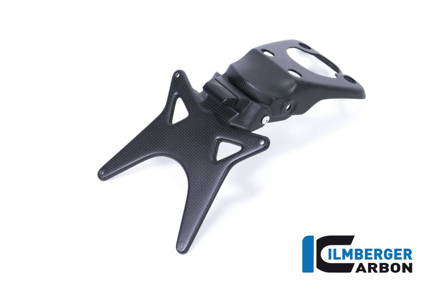 Ilmberger Carbon Kennzeichenträger matt, Carbon