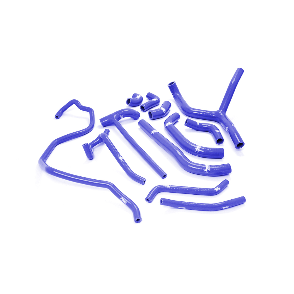 SAMCO SPORT Siliconschlauch Kit 1 blau für Ducati Diavel 1200 Modelljahr 2011-2018