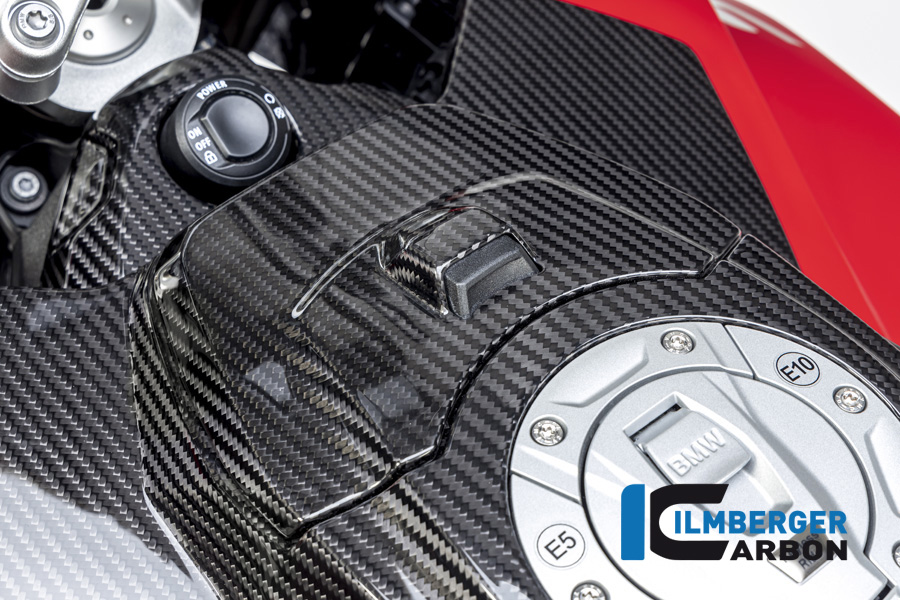 Ilmberger Carbon Tankabdeckung oben, glänzend, BMW S1000XR 2020- M1000XR 2024-