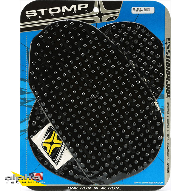 Stompgrip schwarz, Volcano, für Suzuki GSX-R 600, 750, 1000, TL1000R