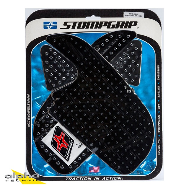 Stompgrip schwarz, Volcano, für Honda CBR600RR, 2013-2023
