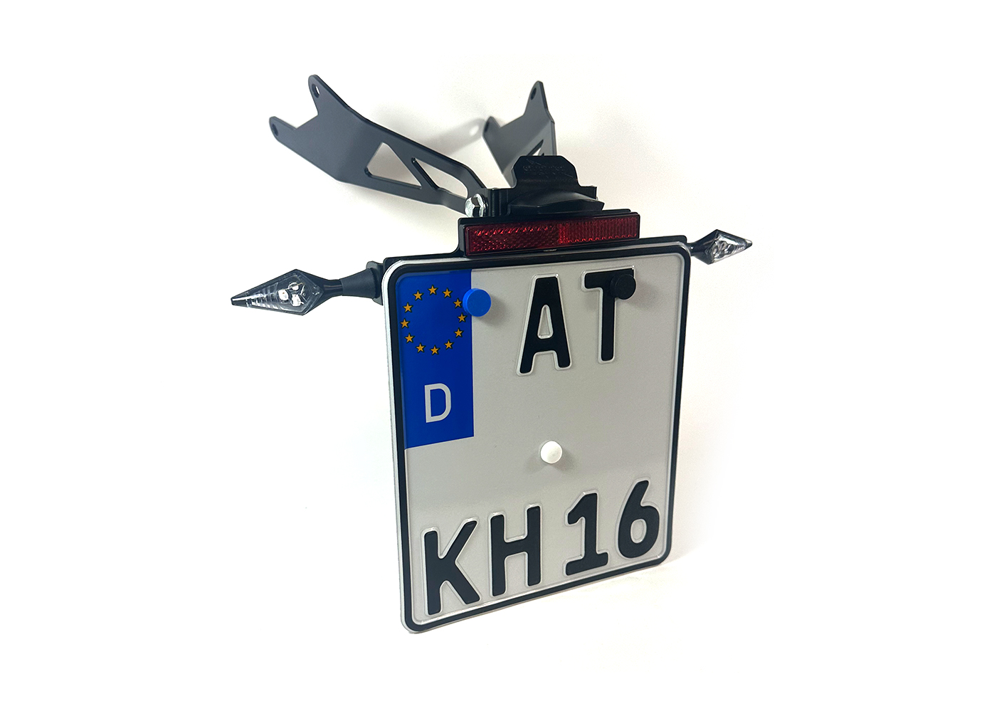 alpha Technik Kennzeichenhalter für Honda CB650R / CB650RA, Modelljahr 2024-