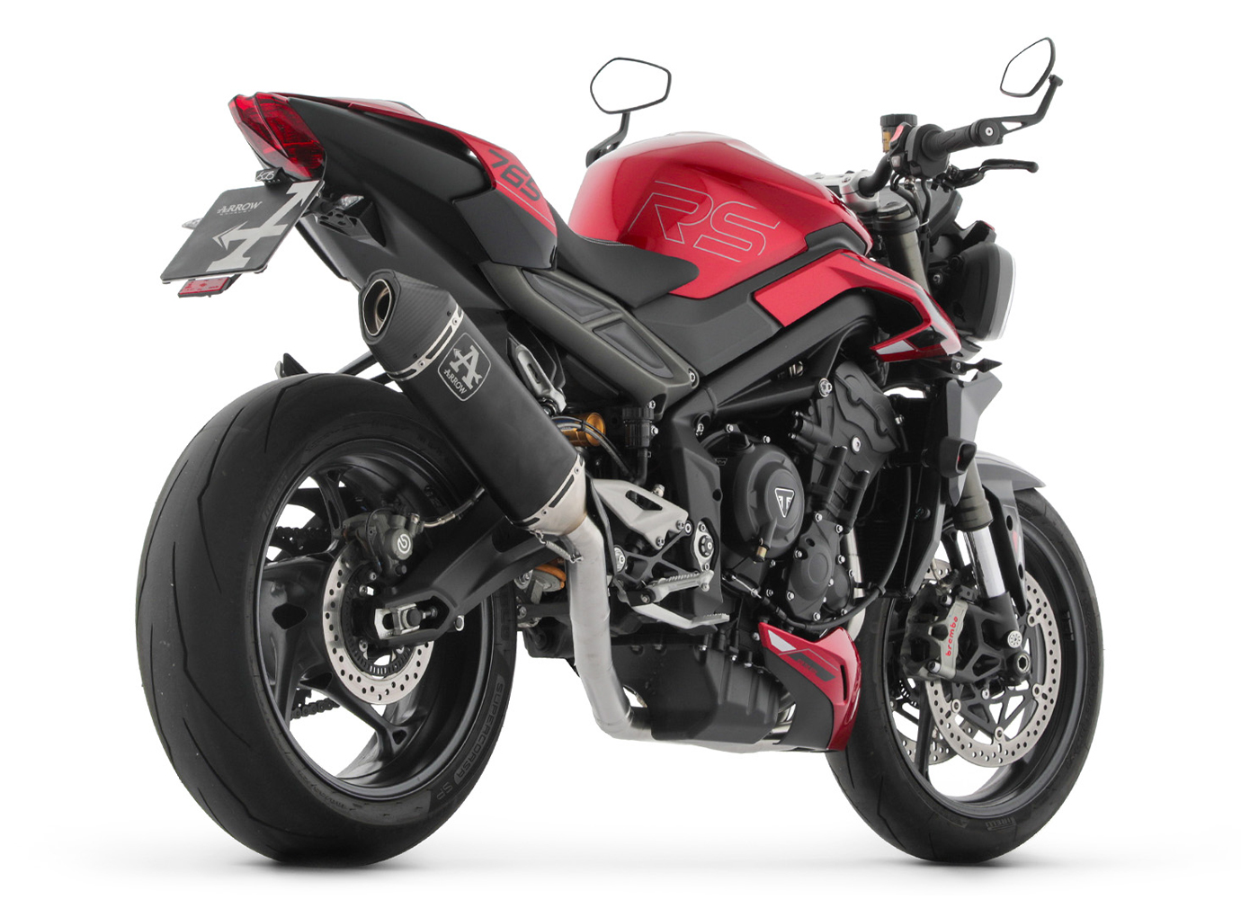 ARROW Racing Komplettanlage für Triumph Street Triple 765 RS Modelljahr 2023-