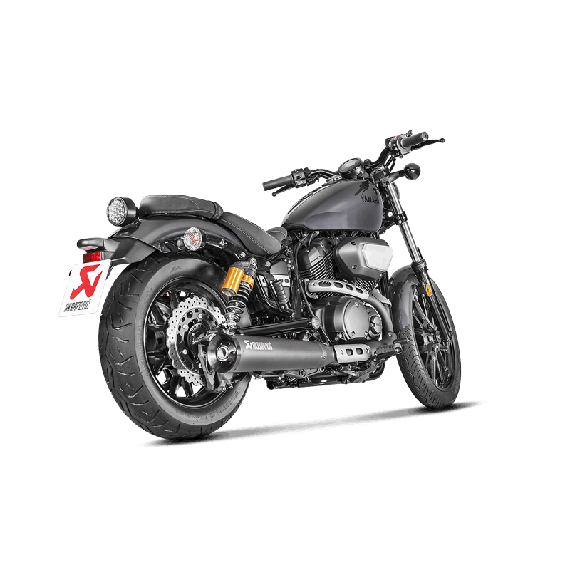 Akrapovic Slip-On Line (SS) Auspuff für Yamaha SCR950 / XV950/R/Racer  2017-2020