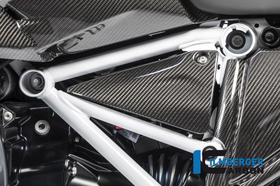 Ilmberger Carbon Rahmendreieckcover links Carbon für BMW R1250GS R1250R R1250RS ab 2019-