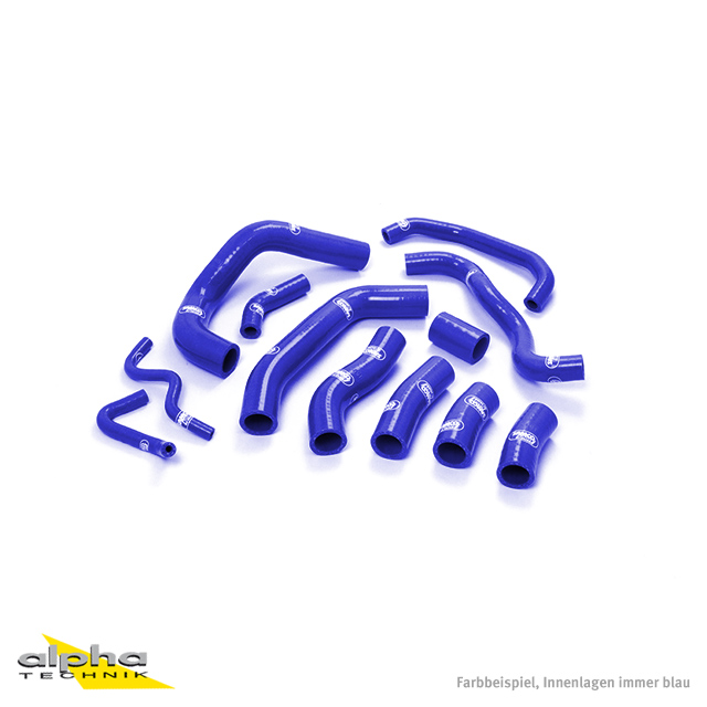 SAMCO SPORT Siliconschlauch Kit blau für Honda CBR1000RR Modelljahr 2004-2005