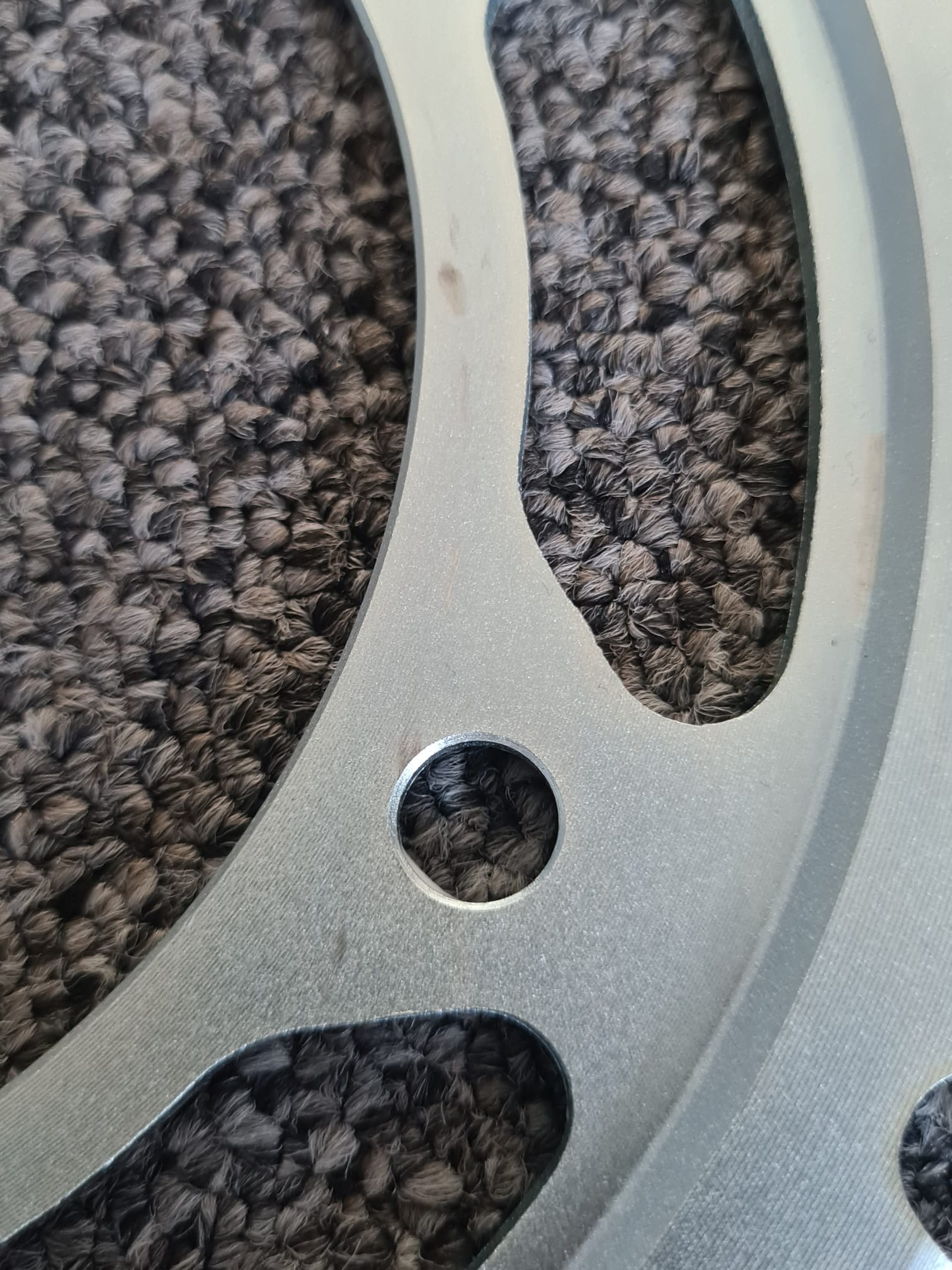 Kettenrad Stahl, 46 Zähne, Teilung 525