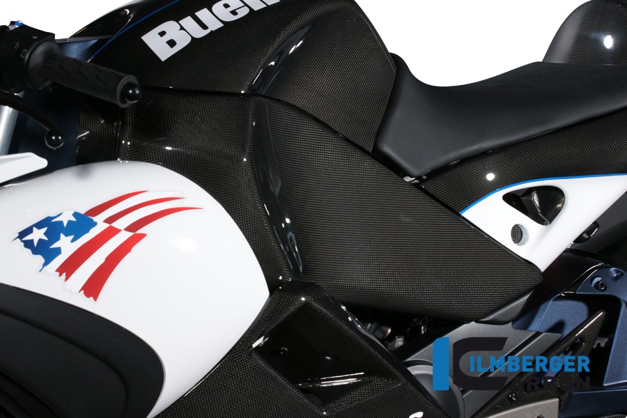 Ilmberger Carbon Rahmenabdeckung links, Carbon