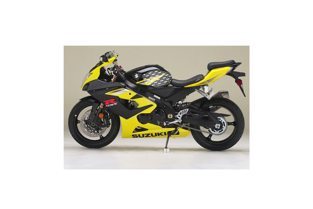 Stompgrip schwarz, Icon, für Suzuki GSX-R 1000, 2005-2006