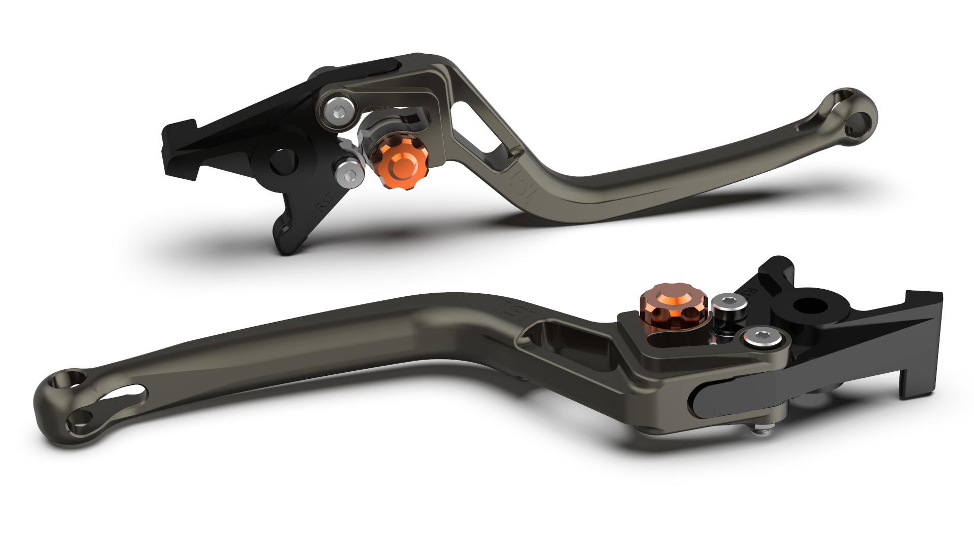 LSL Kupplungshebel BOW L83R, anthrazit/orange
