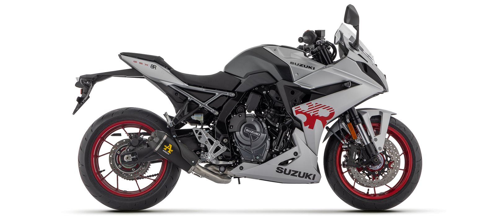 ARROW Auspuff WORKS DARK für Suzuki GSX-8S 2023- GSX-8R 2024-