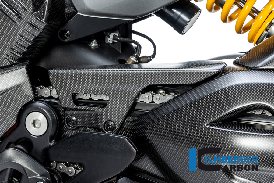 Ilmberger Carbon Kettenschutz, matt, Ducati Diavel V4 , 2023-