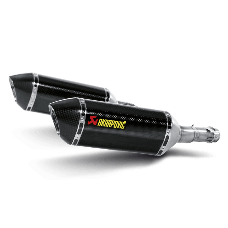 Akrapovic Slip-On Line (Carbon) Auspuff für Kawasaki Z1000 2010-2013