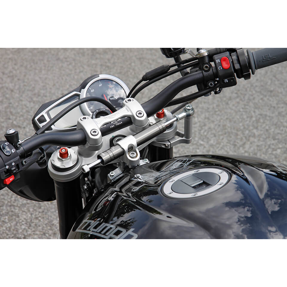 LSL Lenkungsdämpfer Kit mit Teilegutachten für Triumph Street Triple 675/R, Speed Triple 765/R,  2013-