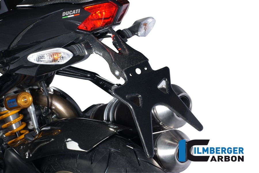 Ilmberger Carbon Kennzeichenträger, Carbon
