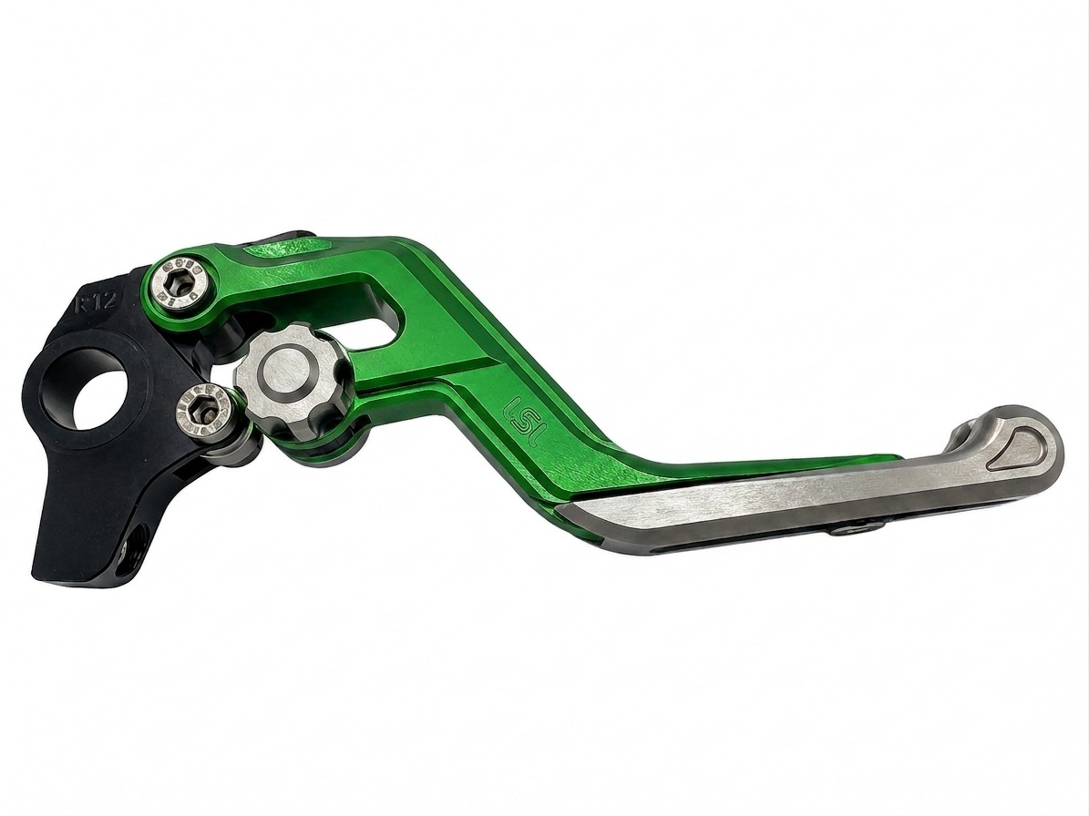 LSL ERGONIA Bremshebel R21 Green/Silver/Silver