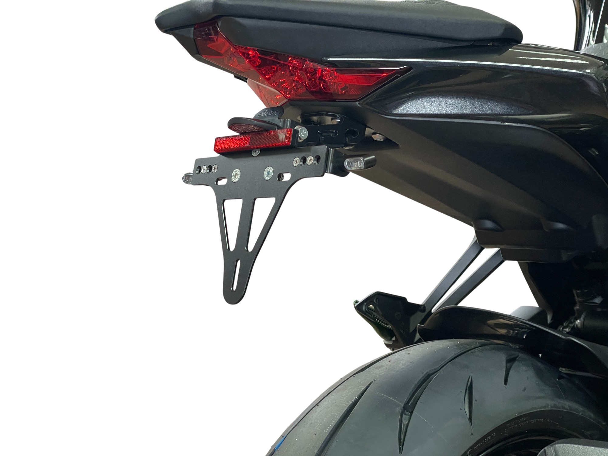 alpha Technik Kennzeichenhalter Kawasaki Z1100 / Z1100 SE, Modelljahr 2025-