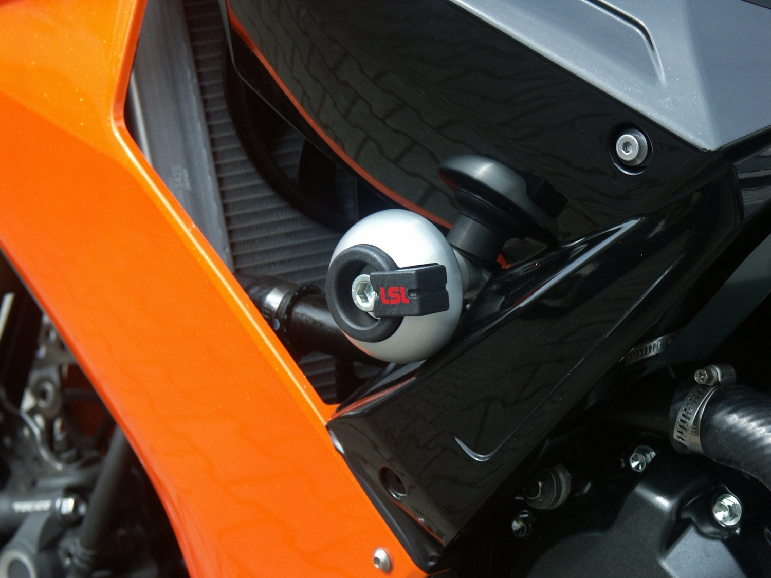 LSL Crash Pad Befestigungskit für Kawasaki ZX-10R,  2008-2010