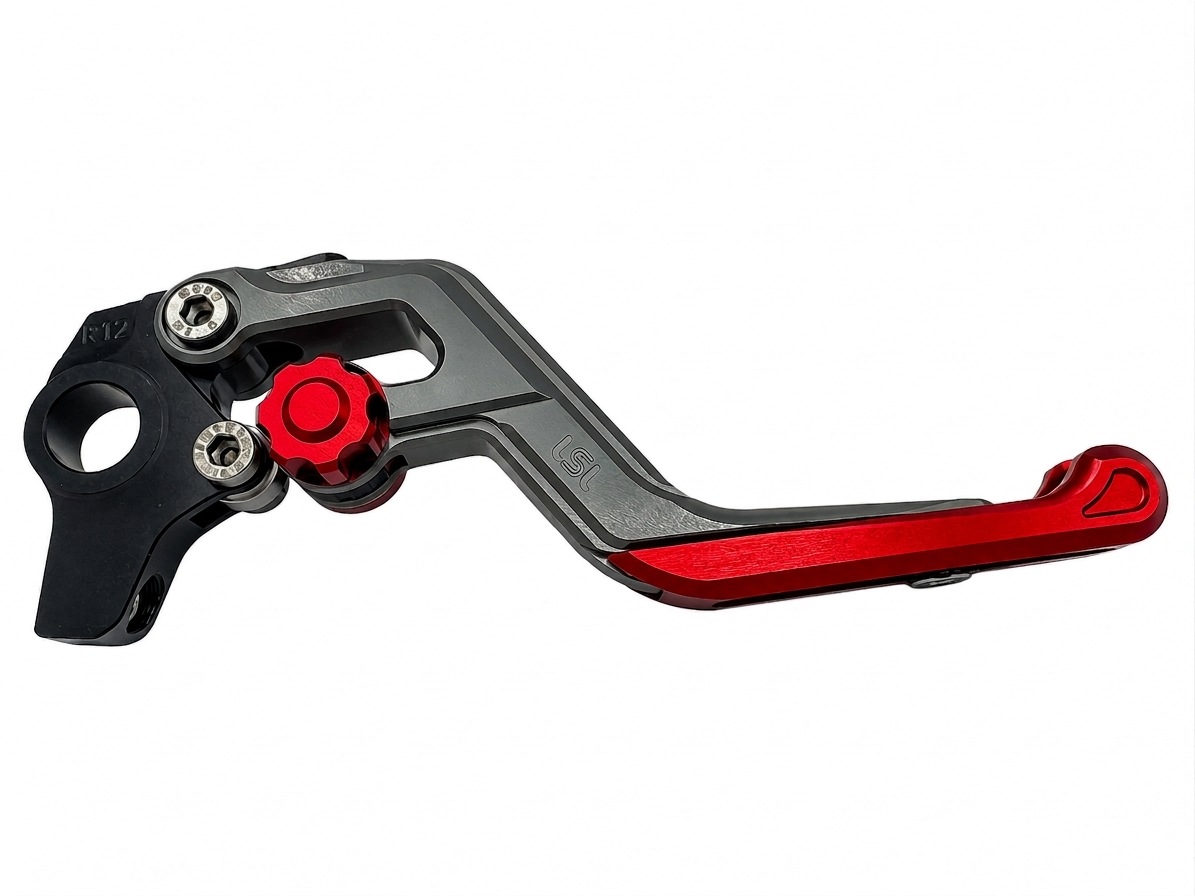 LSL ERGONIA Bremshebel R22 Anthrazit/Rot/Rot