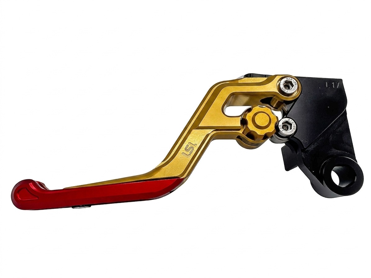 LSL ERGONIA Kupplungshebel L70R Gold/Gold/Rot