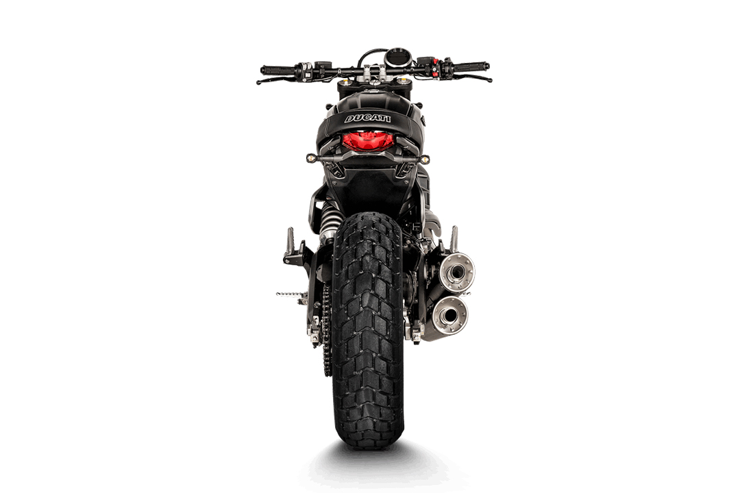 Akrapovic Slip-On Line Auspuff für Ducati Scrambler Urban Motard /  Nightshift / Icon / Icon Dark / Desert Sled 2021