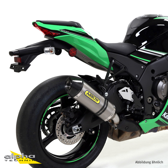 ARROW Auspuff RACE TECH für Kawasaki ZX-10R Ninja 2016- aus Titan