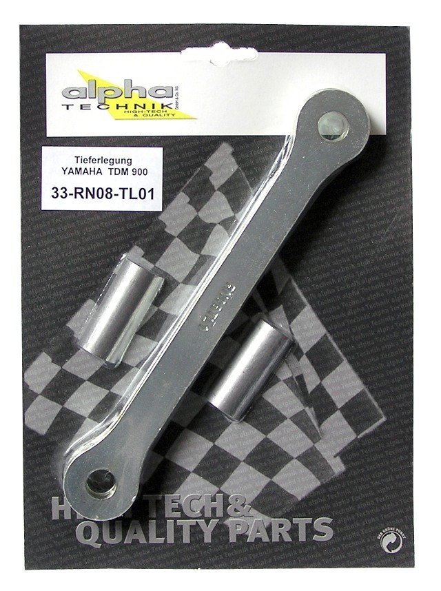 alpha Technik Tieferlegungssatz 35mm für Yamaha TDM900; Typ RN08; Modelljahr 2002-2004