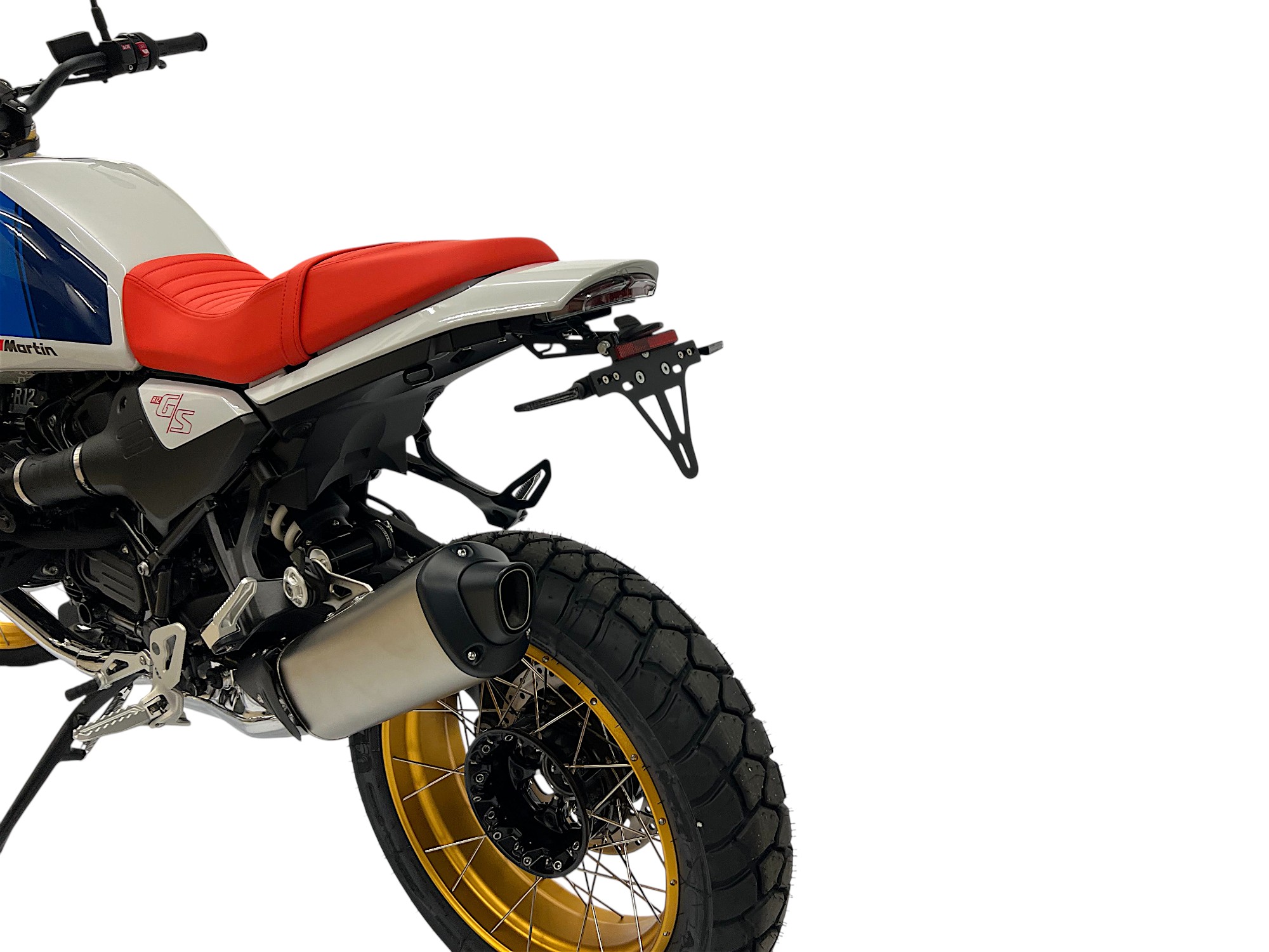 alpha Technik Kennzeichenhalter für BMW R 12 G/S, ab Modelljahr 2025-