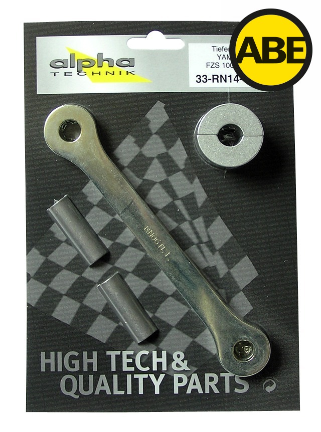 alpha Technik Tieferlegungssatz 30mm für Yamaha FZS1000 Fazer ab Modelljahr 2005-