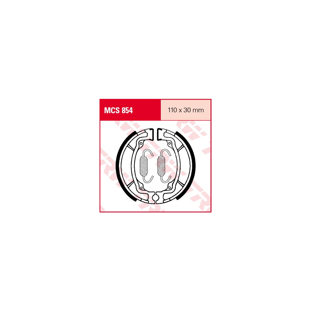 TRW LUCAS Bremsbackensatz MCS854