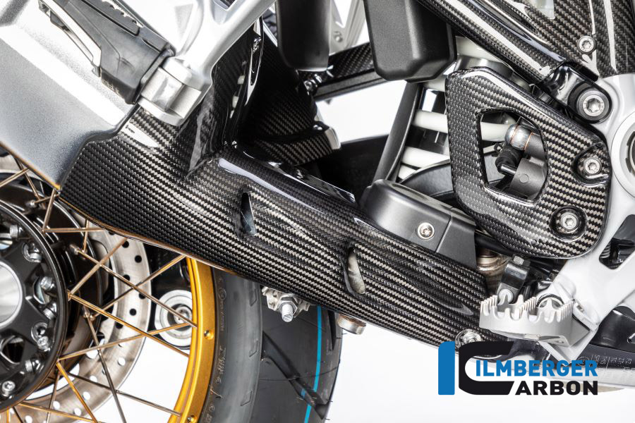 Auspuffhitzeschutz unten Carbon für BMW R 1250 GS ab 2019