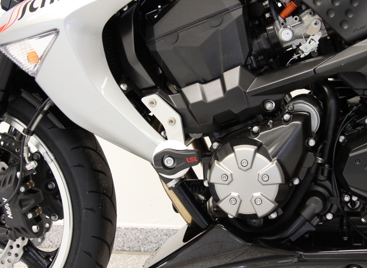 LSL Crash Pad Befestigungskit für Kawasaki Z750/R  2007- , Z1000,  2007-2009