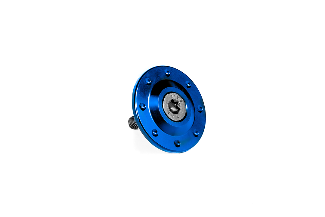 Gilles Abdeckung Auspuffhalter blau, für BMW S1000R, 2R99