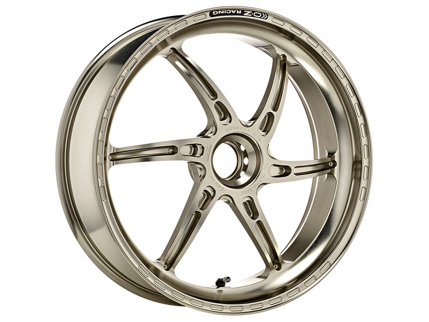 OZ Gass RS-A Aluminium hinten in titanfarben für Ducati Panigale, Monster, Multistrada, Streetfighter, 1098, 1198