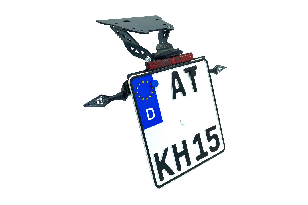 Kennzeichenhalter für Honda NC700S und NC750S ab Modelljahr 2012