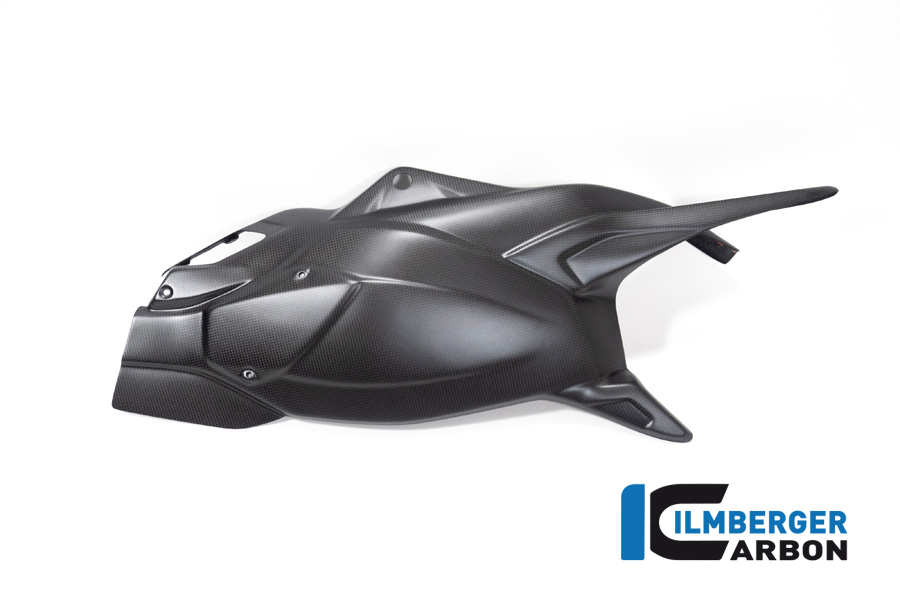 Ilmberger Carbon Schwingenabdeckungen mit Kettenschutz, matt, Ducati Multistrada V4 Pike's Peak 2022-