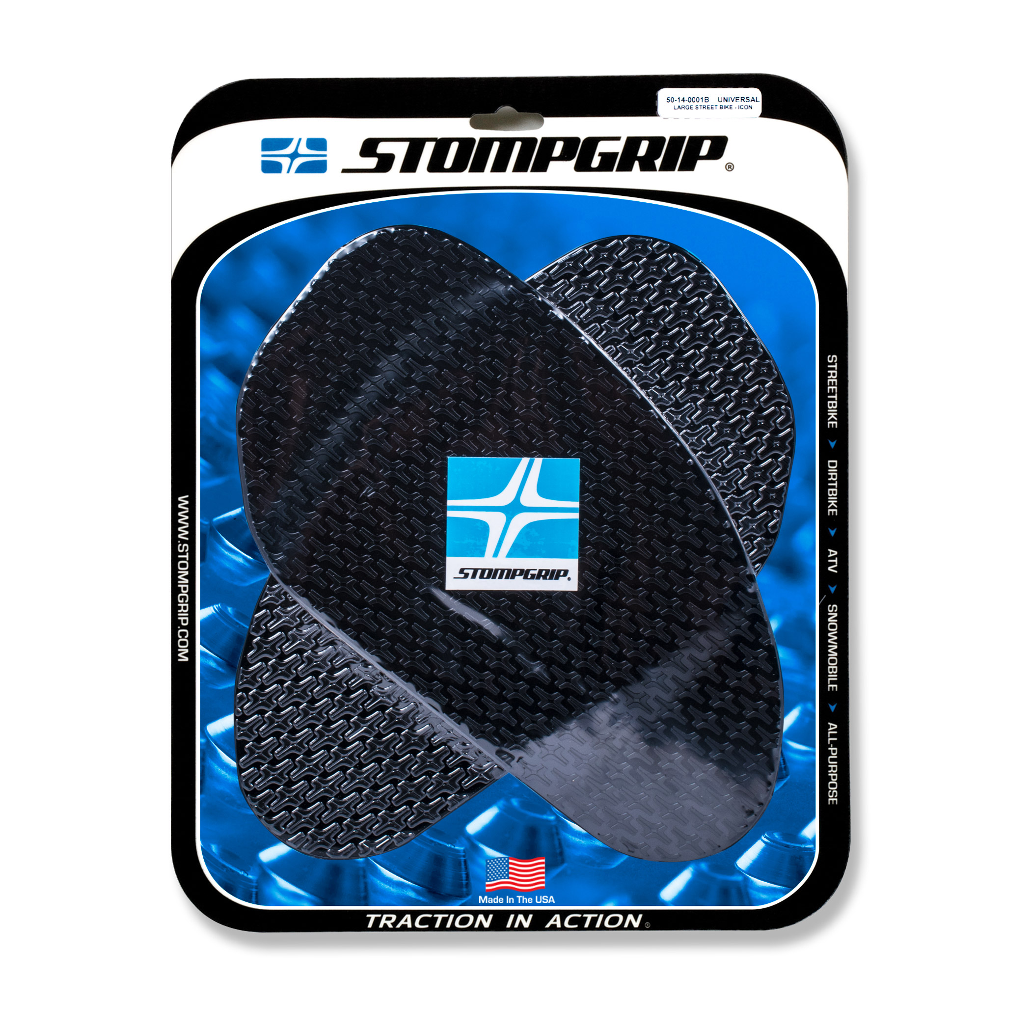 Stompgrip Traction Pads Universal groß schwaz