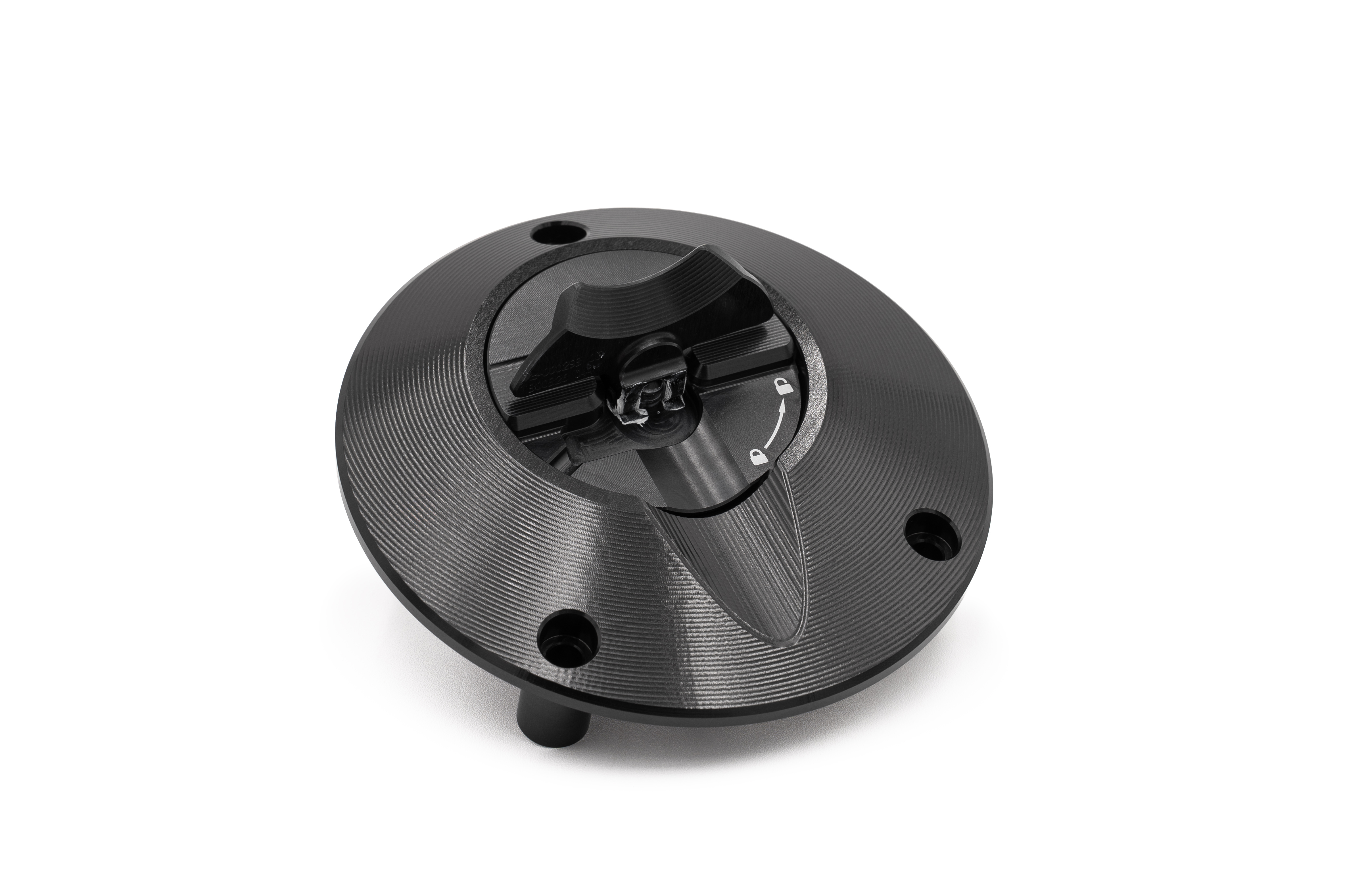 Gilles FCAP2 Qucik-Release Tankdeckel, schwarz, für verschiedene Kawasaki-Modelle