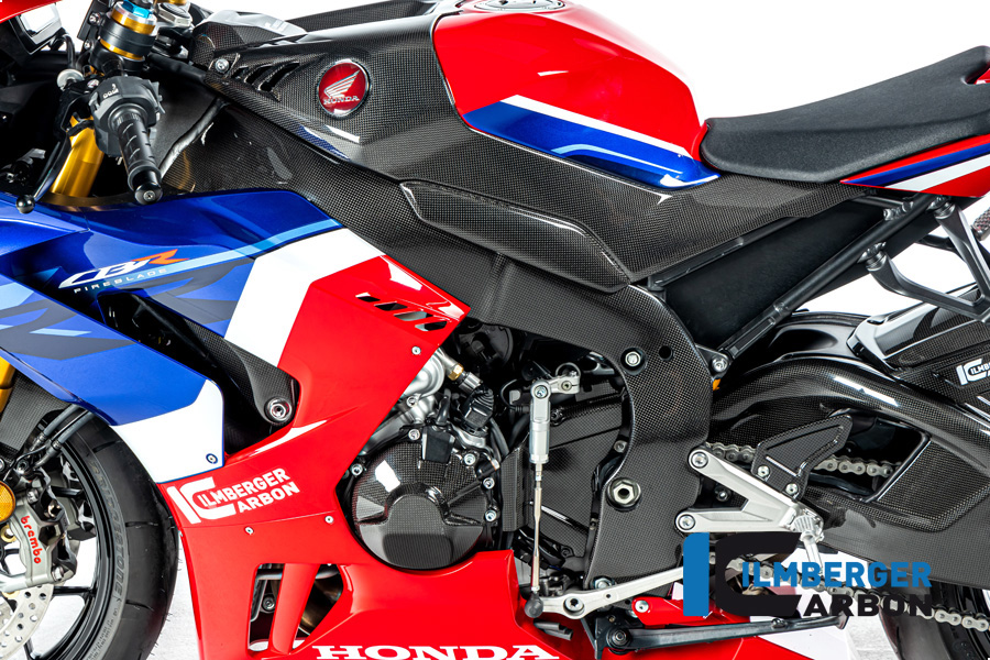 Ilmberger Carbon Rahmenabdeckung links, glänzend, für Honda CBR1000RR-R/SP 2020-