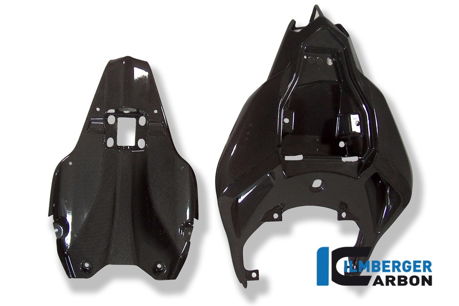 Ilmberger Carbon Heckverkleidung Biposto 2 tlg, Carbon