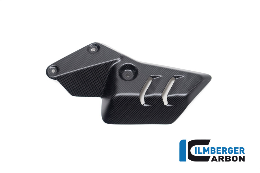 Ilmberger Carbon Auspuff Cover links für Ducati Diavel V4 ab Modelljahr 2023- , matt