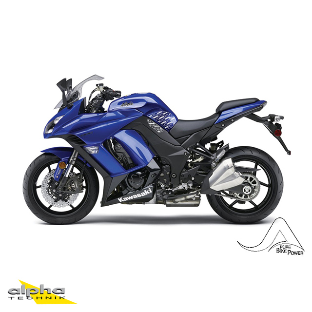 Stompgrip schwarz, Volcano, für Kawasaki Z1000SX, 2011-17