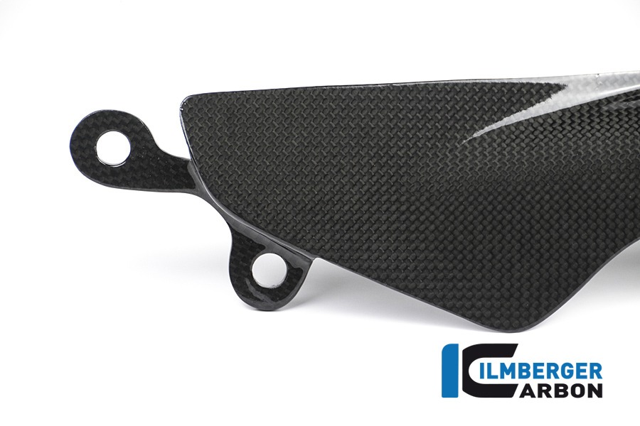 Ilmberger Carbon Kettenschutz hinten, Carbon glanz