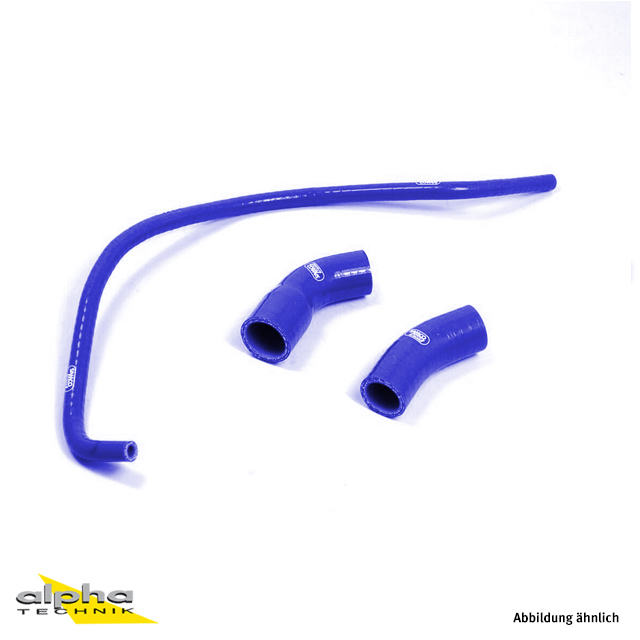 SAMCO SPORT Siliconschlauch Kit blau für Yamaha MT10 /  YZF-R1M  Modelljahr 2015-2024