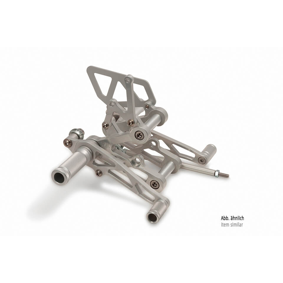 LSL Rastenanlage für Yamaha YZF1000R, 1996-2000, silber