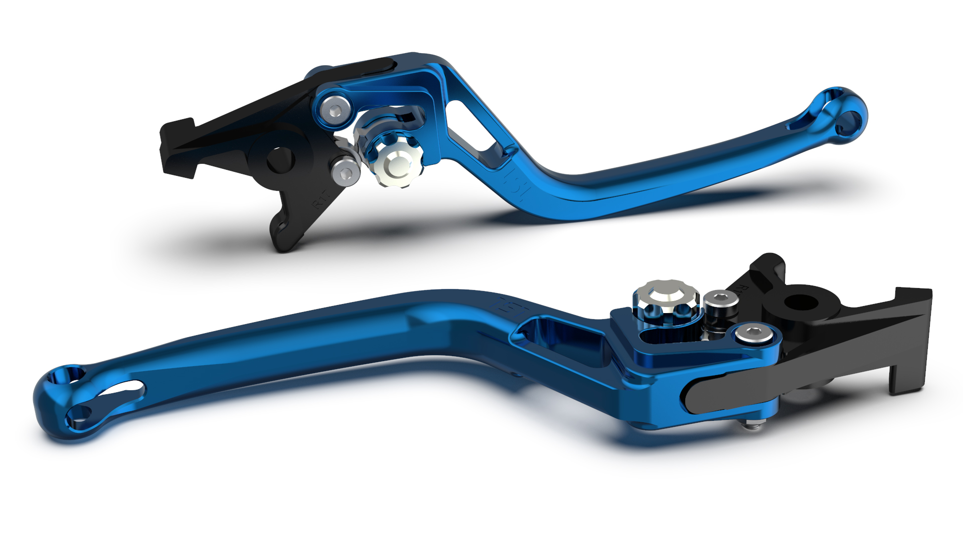 LSL Bremshebel BOW R82, blau/silber