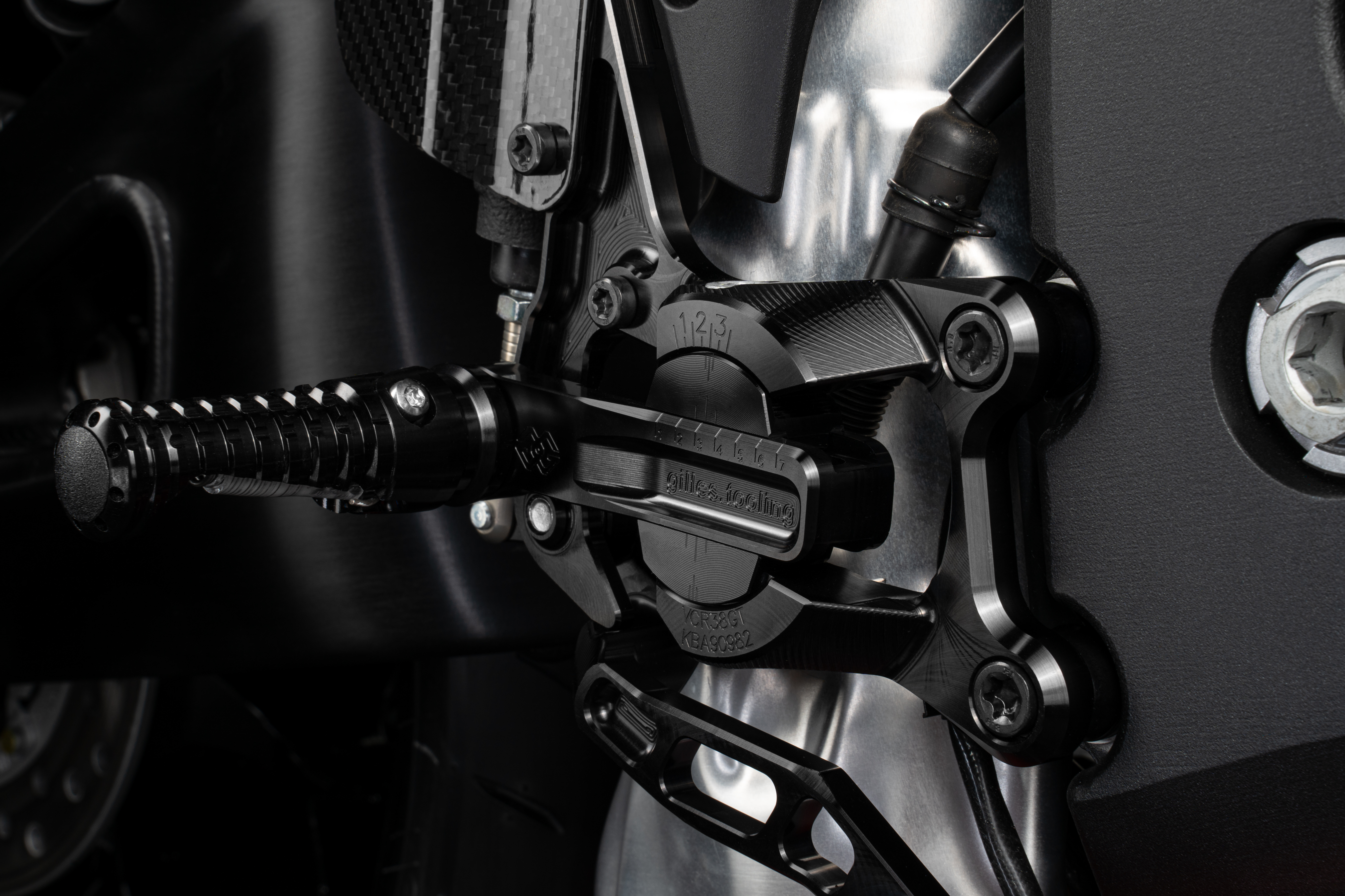 GILLES VCR Fußrastenanlage Honda CBR600RR 2023-