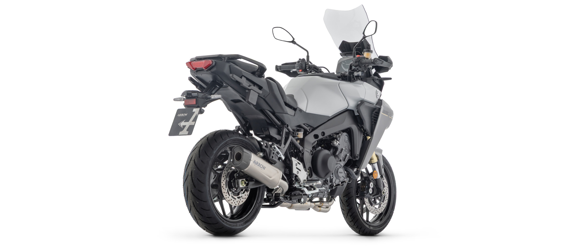 ARROW Auspuff INDY RACE EVO Titanhülle für Yamaha Tracer 9 / GT, RN99, RNA1, 2025-